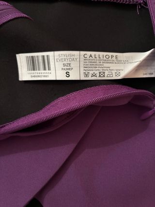 Pantaloncino Calliope viola