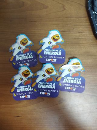 5 Pegatinas Vintage Expo 92 Sevilla