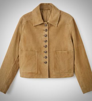 Chaqueta ante botones n
