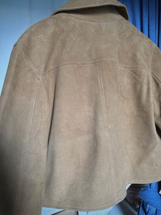 Chaqueta ante botones n
