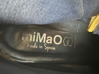 Botines de piel negros Talla 40