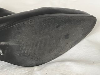 Botines de piel negros Talla 40