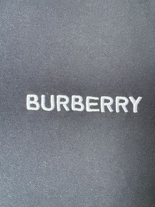 Sudadera Burberry Azul Marino Nueva con Etiqueta