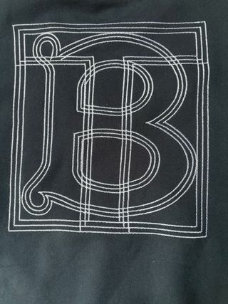 Sudadera Burberry Azul Marino Nueva con Etiqueta