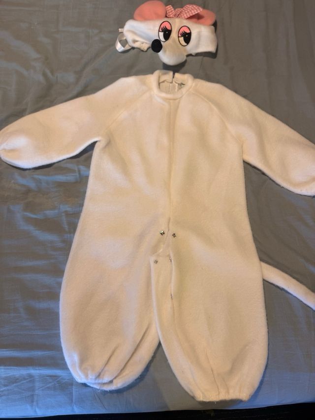 Costume da piccolo topo compiaciuto 2-3 anni