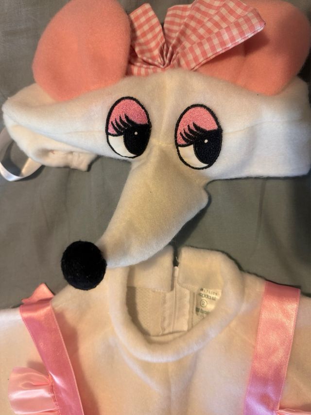 Costume da piccolo topo compiaciuto 2-3 anni