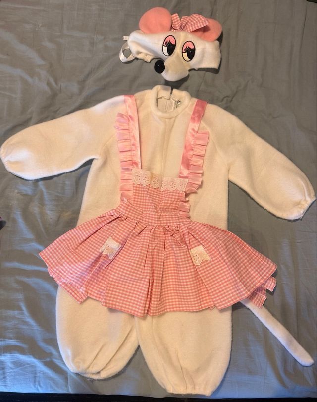 Costume da piccolo topo compiaciuto 2-3 anni
