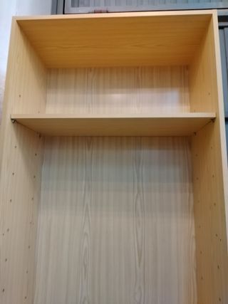 PAREJA ESTANTERÍAS MADERA