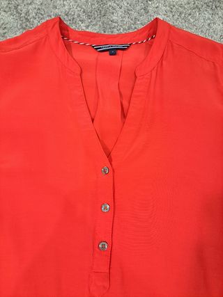 Blusa Tommy Hilfiger mujer roja • Talla - XS