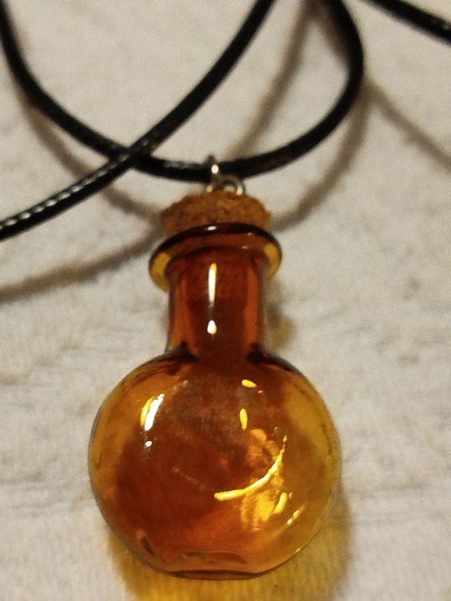 Set 3 collane vetro soffiato cordino cerato