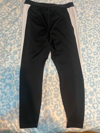 Leggings Puma Mujer Negro y Blanco