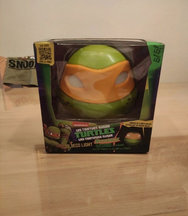 Tortugas Ninja 3D Deco Light Michelangelo.