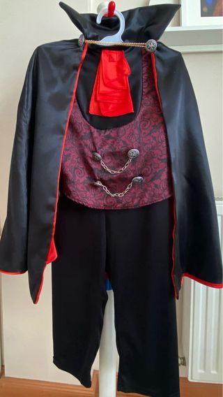 Disfraz de “Vampiro Vlad” 3/4 años