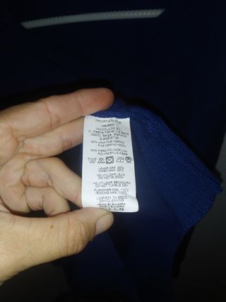Jersey fino azul hombre