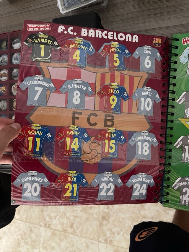 Álbum Mega Fútbol 2008/2009 Imanes