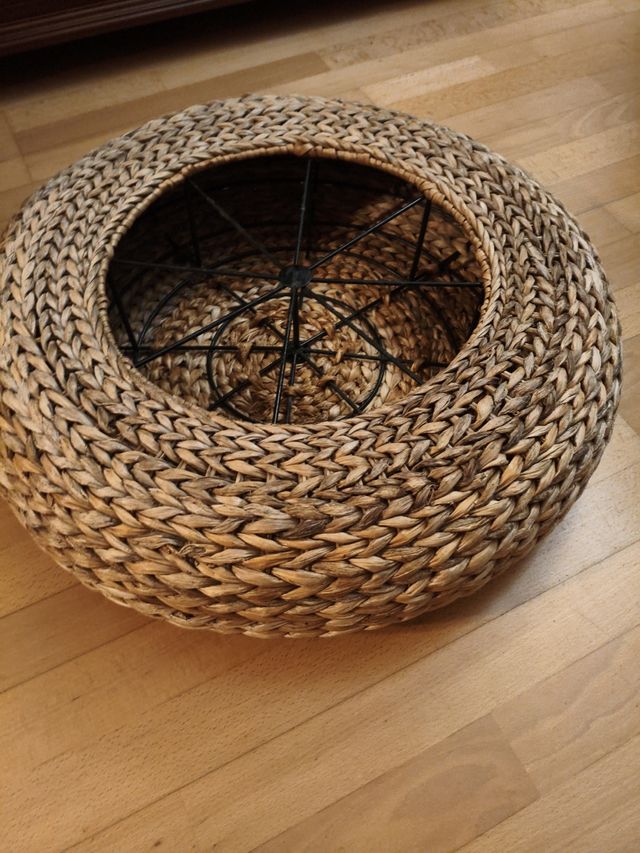 Puff Redondo  de IKEA.