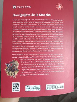Don Quijote de La Mancha, ESO. Material auxilia...