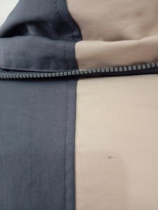 Abrigo Nike Hombre Beige y Gris