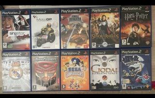 Lote Juegos PlayStation 2 (PS2) y MR moskeeto