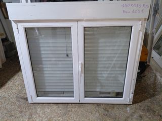 Ventana aluminio cristal climalit mosquitera