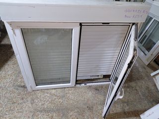 Ventana aluminio cristal climalit mosquitera