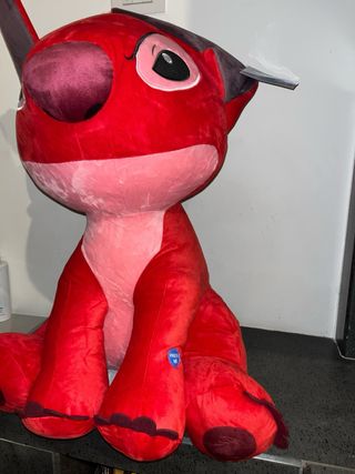 Pupazzo Stitch Disney Rosso 60cm Nuovo