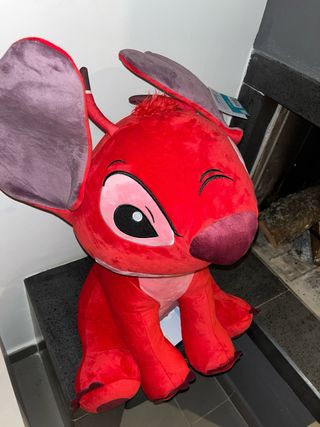 Pupazzo Stitch Disney Rosso 60cm Nuovo