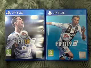 FIFA 18 y FIFA 19 PS4