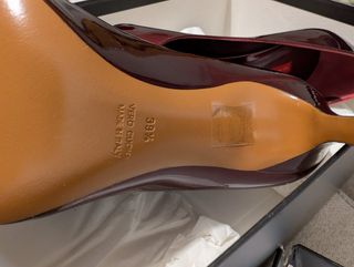 Zapatos Marilena charol burdeos T.39.5