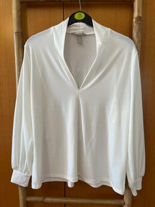 Blusa H&M blanco roto