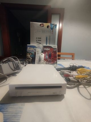 Nintendo Wii completa+ Juegos .