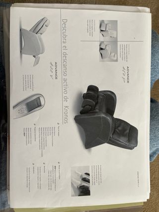 Dos sillones con masaje