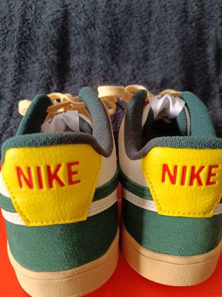 Nike Court Vision Zapatillas Verde Blanco