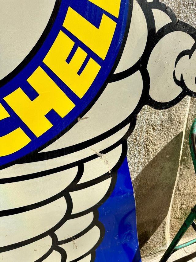Gran Cartel Michelin Antiguo Original