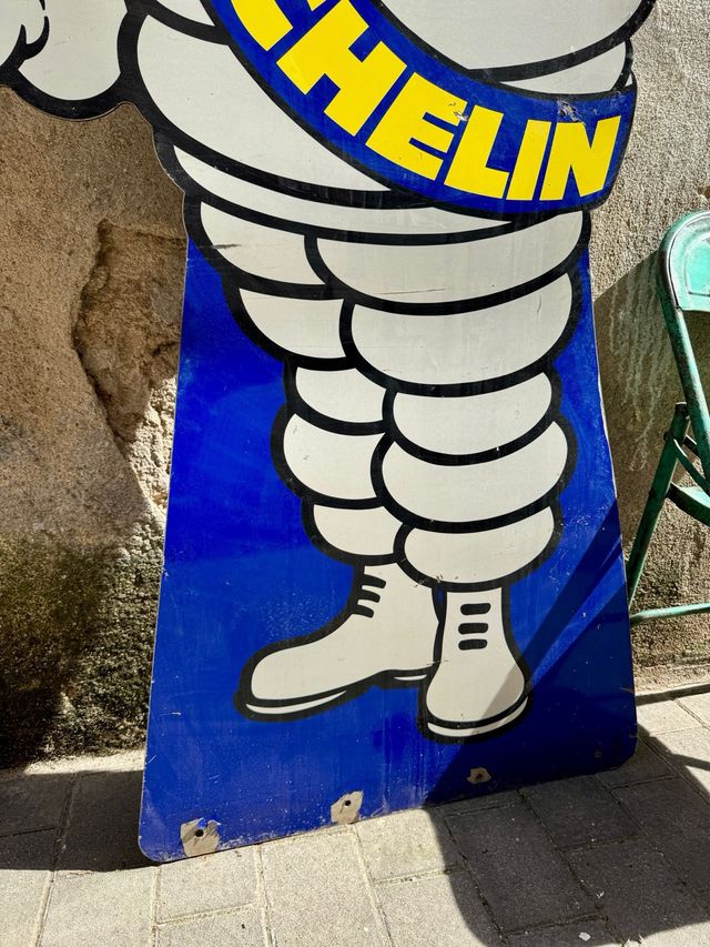 Gran Cartel Michelin Antiguo Original