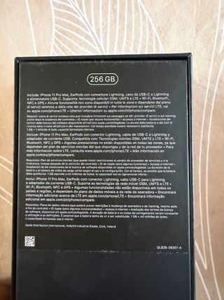 iPhone Apple 11 pro Max 256 Gb
