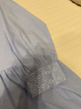 Vestido Zara Mujer Talla Única Azul