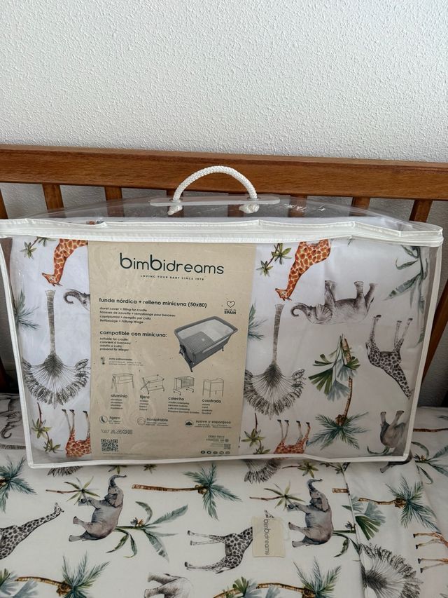 Funda Nórdica y Relleno Minicuna Bimbidreams