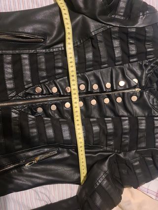 Chaqueta cuero mujer DROLE DE COPINE M