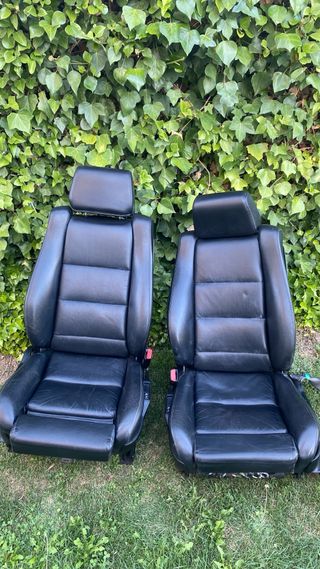 Asientos BMW M5 E34 Cuero Negro