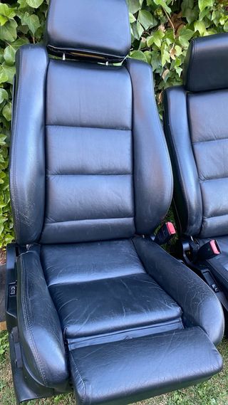 Asientos BMW M5 E34 Cuero Negro