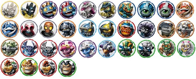 Skylanders Personajes NFC
