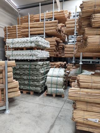 Tutores de bambú para plantas