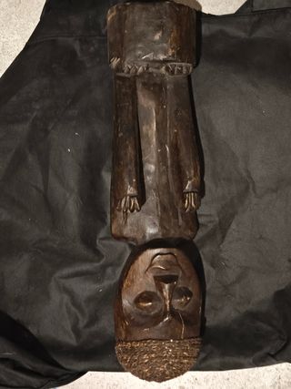 Talla de madera africana