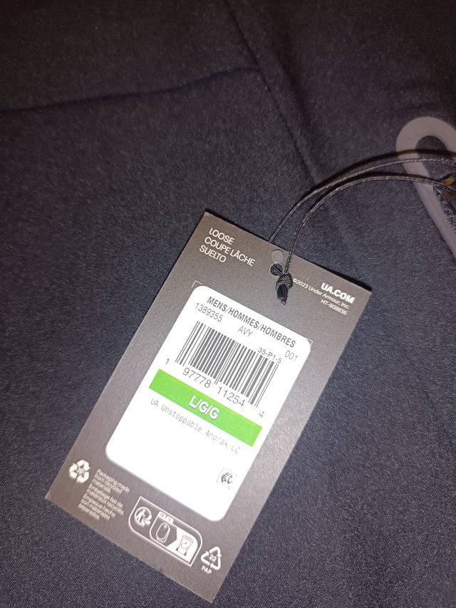 Blusão Under Armour Masculino Tamanho L Cinza