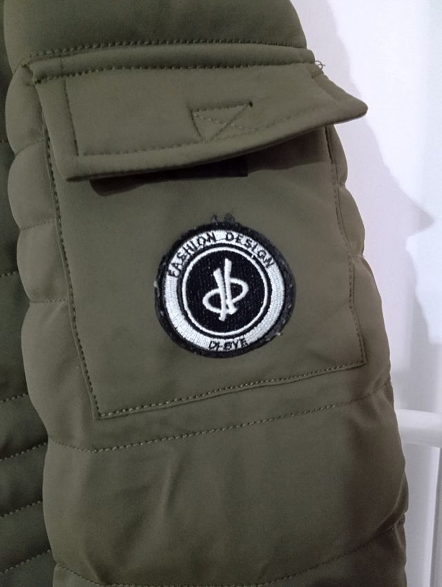 Abrigo acolchado hombre