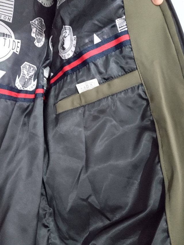 Abrigo acolchado hombre