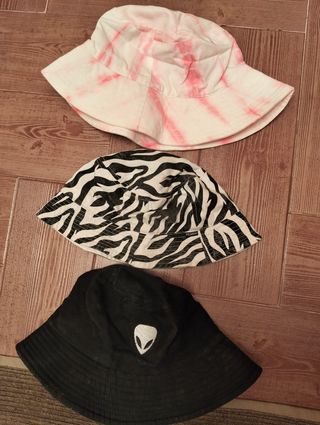 Pack 3 Gorros Pescador Nuevos