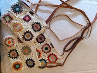 POR ENCARGO - Bolso Ganchillo Hecho a Mano