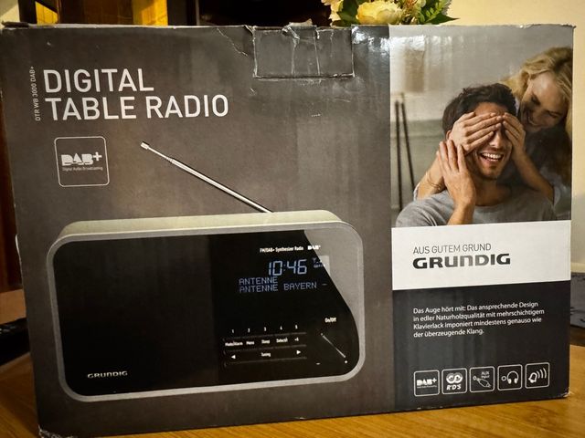 Radio de mesa digital Grundig DTR WB 3000 DAB+